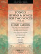 Today's Hymns and Songs for Two Voices Vocal Solo & Collections sheet music cover